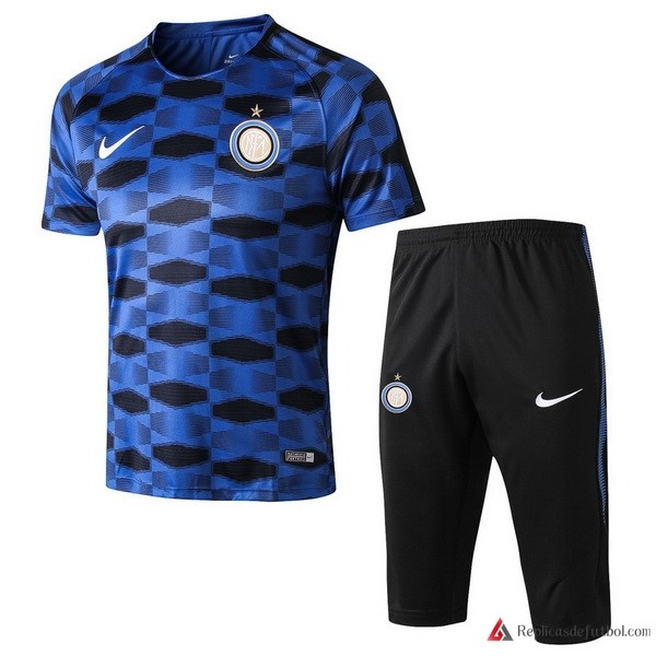 Camiseta Entrenamiento Inter de Milán Conjunto Completo 2017-2018 Azul